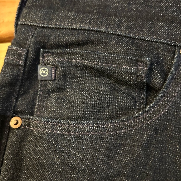 AG Adriano Goldschmied JEANS The Janis High‎ Rise Flare Dark Blue Wash 32 - Picture 11 of 16